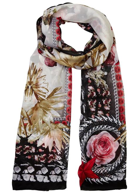 givenchy vintage floral scarf|wrapped Givenchy dresses on sale.